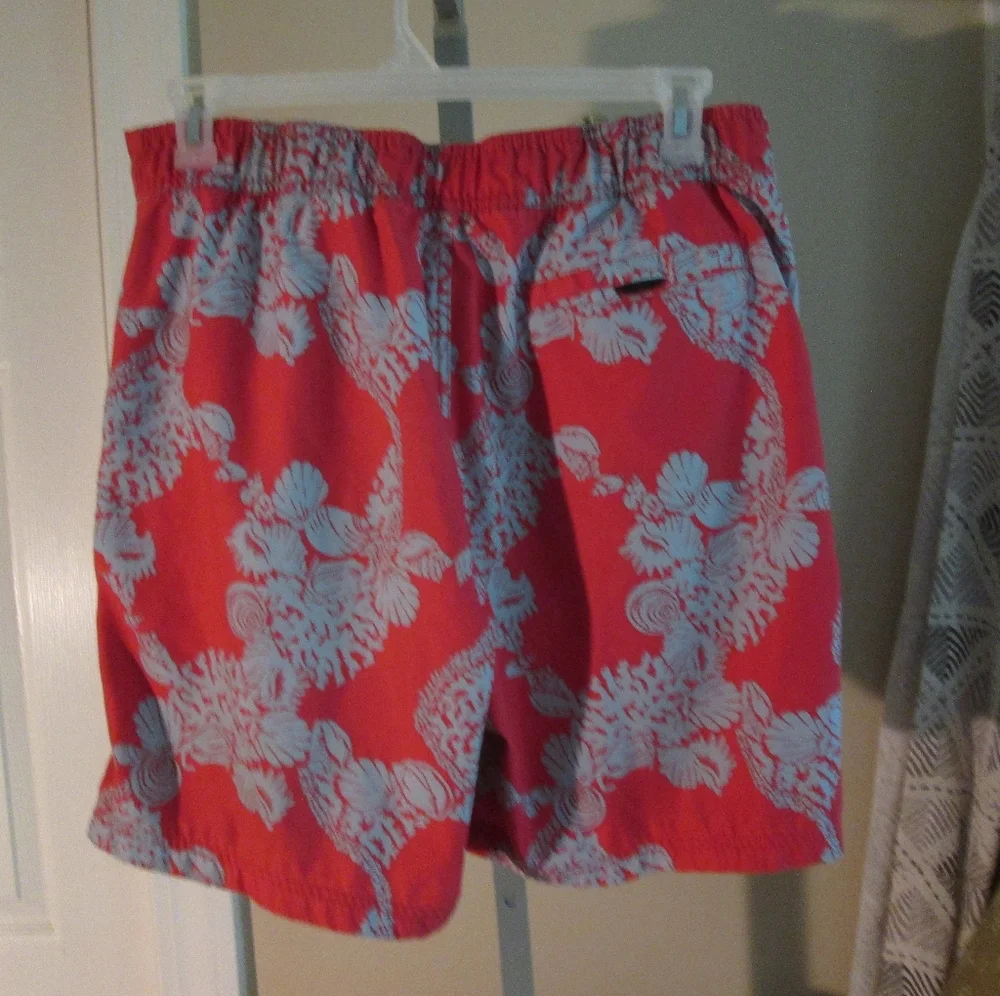 swim trunks board Shorts Nautica tropical print
